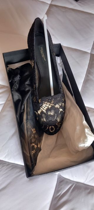 Scarpe Dolce & Gabbana Nere Pizzo