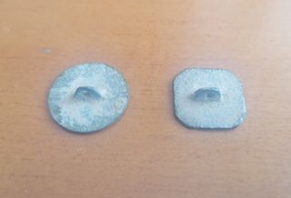 Botones antiguos del siglo XVII y XVIII! 
