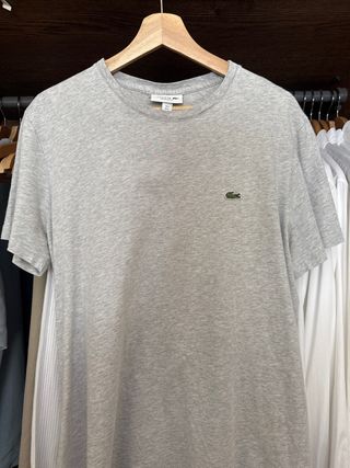 Camiseta Lacoste Gris Talla L