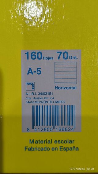 Cuaderno - Block - Agenda - Libreta. + Regalos