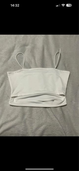 Top Shein blanco
