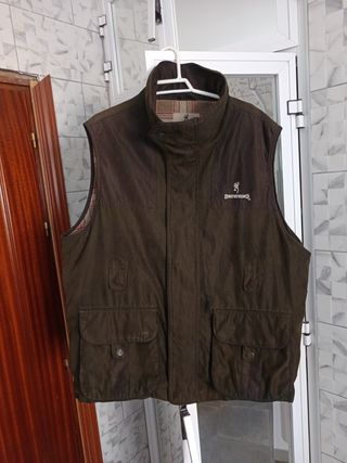 Chaleco de caza Browning marrón