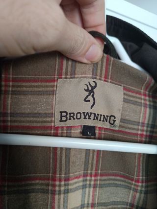 Chaleco de caza Browning marrón