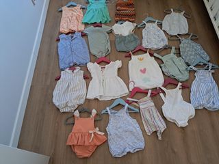 Lote Ropa Bebé Niña Verano