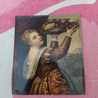 Lámina esmaltada antigua