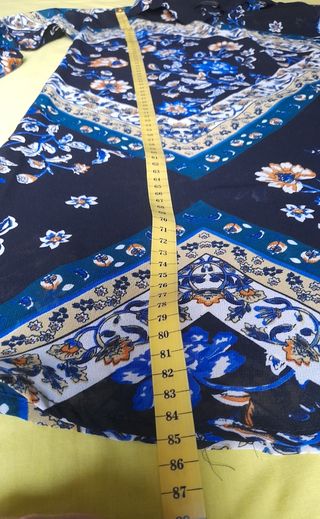 Vestito corto Only nero floreale tg. 42