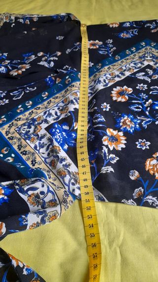 Vestito corto Only nero floreale tg. 42