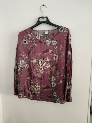 Blusa floreale TEN viscosa taglia 42
