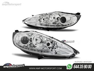 FAROS DELANTEROS LUZ DIURNA LED PARA FORD FIESTA MK7