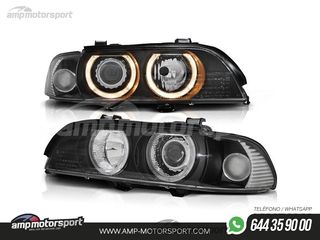 FAROS DELANTEROS OJOS DE ANGEL PARA BMW SERIE 5 E39 / BERLINA / TOURING