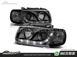 FAROS DELANTEROS LUZ DIURNA LED PARA VOLKSWAGEN POLO 6N