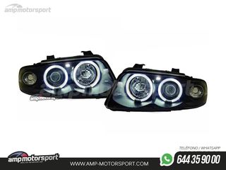 FAROS DELANTEROS OJOS DE ANGEL CCFL PARA AUDI A4 B6