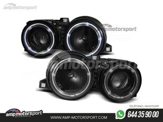 FAROS DELANTEROS OJOS DE ANGEL CCFL PARA BMW SERIE 3 E30