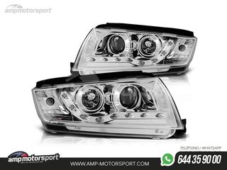 FAROS DELANTEROS LUZ DIURNA LED PARA SKODA FABIA