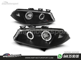 FAROS DELANTEROS OJOS DE ANGEL PARA RENAULT MEGANE