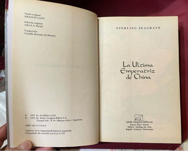 Sterling Seagrave - La última emperatriz de China