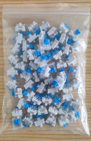 Switches Mecánicos Teclado Azul