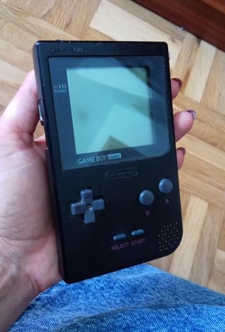 Nintendo Game Boy Pocket Negra
