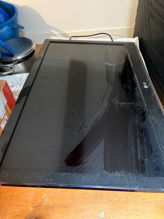 Televisión LG Negra