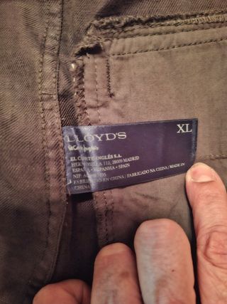 Chaqueta Lloyd's Hombre Talla XL