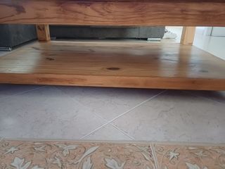 Mesa de salón madera maciza 80x120