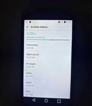 LG K4 2017 Smartphone funzionante