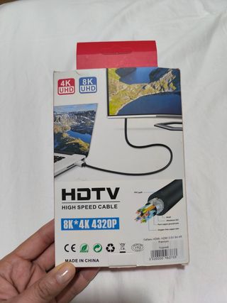 Cable HDMI HDTV Premium 4K/8K UHD 3m
