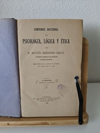 Compendio doctrinal de psicología, lógica y ética