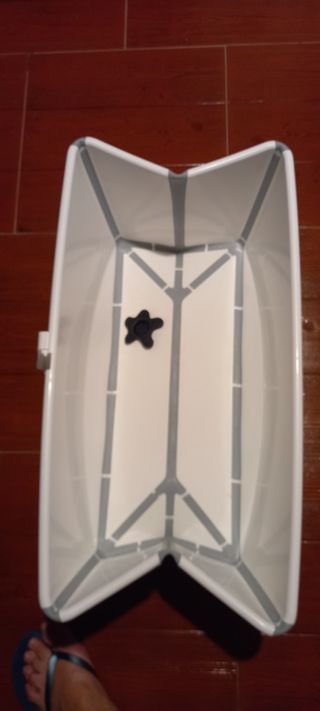 Bañera bebé Plexi Bath blanco