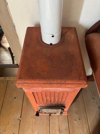 Stufa a legna in terracotta Becchi