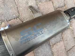 Escape SC project triumph Tiger Sport 1050