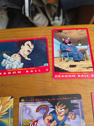 Cartas Dragon Ball Z GT Colección