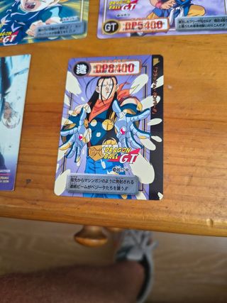 Cartas Dragon Ball Z GT Colección