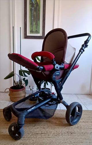 Carrito bebé 3 piezas + 4 accesorios