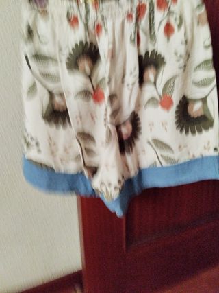 Pantalón corto estampado floral