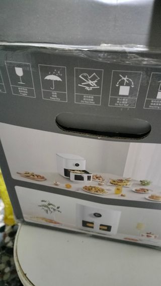 Freidora de aire blanca