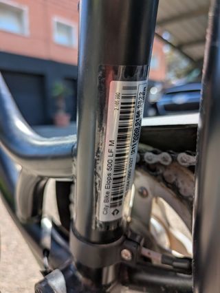 Bicicleta paseo Elops 500 con velocidades 