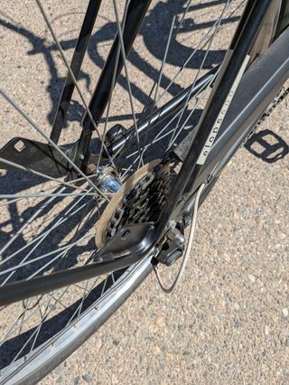 Bicicleta paseo Elops 500 con velocidades 