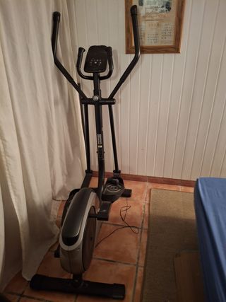 Eliptica y step con gomas para casa