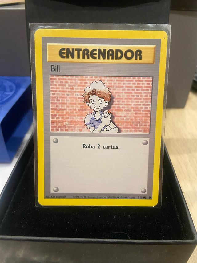 Carta Pokémon Entrenador Bill Base Set 1999