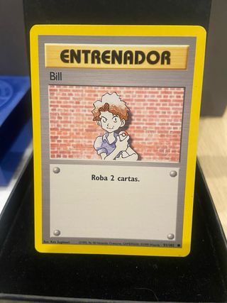 Carta Pokémon Entrenador Bill Base Set 1999