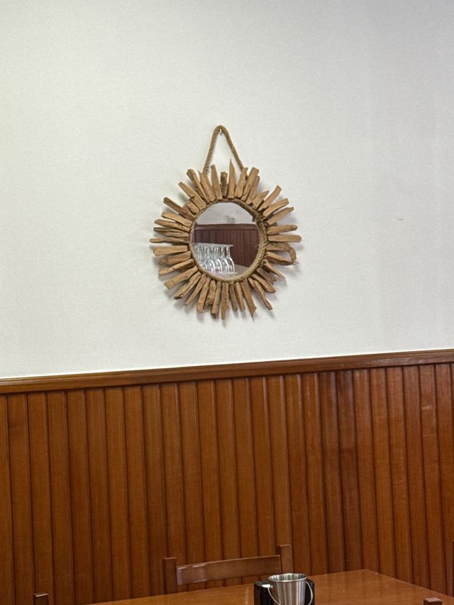 Espejo Decorativo Rústico/Boho