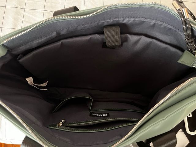 Bolso Misako Teal y Negro