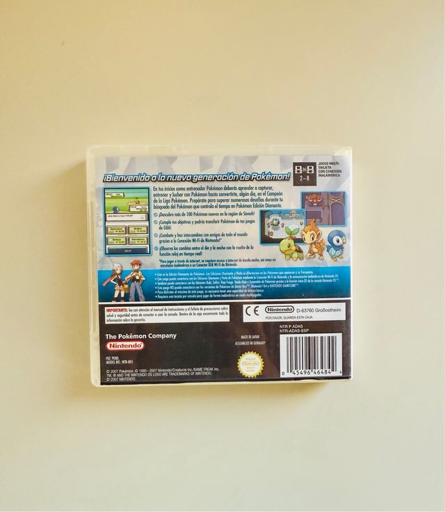 Pokemon Diamante Nintendo DS Español