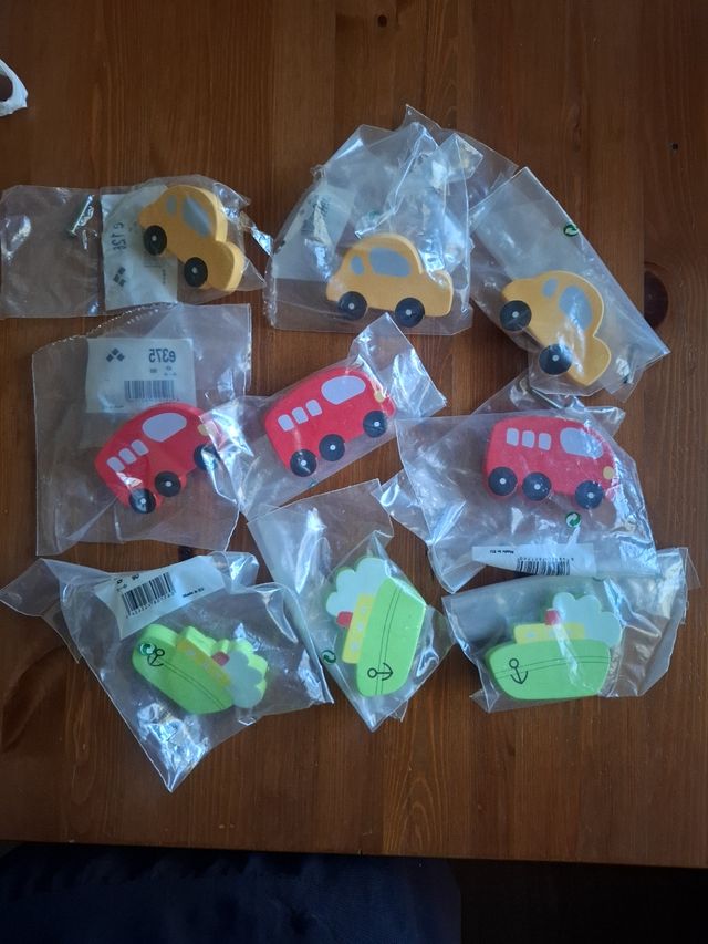 Tiradores infantiles para muebles