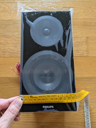 Cassa audio Philips nera