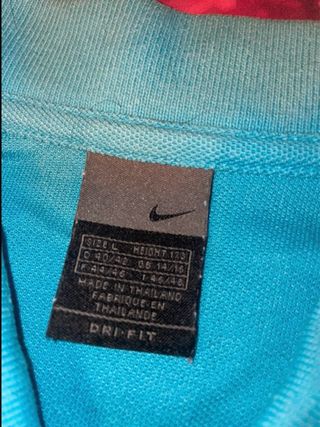 Polo Nike Tennis Turchese