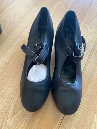 Zapatos de Flamenco Negros talla 35