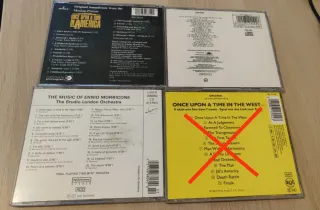 3CDs Ennio Morricone - Banda Sonora