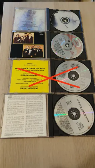 3CDs Ennio Morricone - Banda Sonora